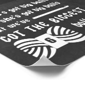 Poster Grosses boules de Fer Crochet Artisanat Câble Text (Coin)