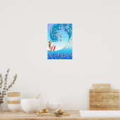 Poster Grosses vagues et naufrages. (Cuisine)