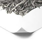 Poster Grotesque numéro 1, par Brian Benson, (Coin)