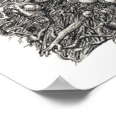 Poster Grotesque numéro 1, par Brian Benson, (Coin)