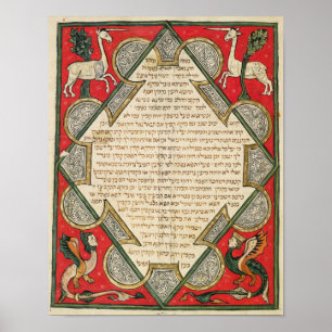 Poster Grotesques, illustration de