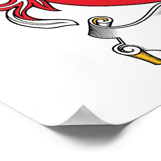 Poster Grothe Family Crest (Coin)