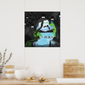 Poster Grotte de chauves-souris (Cuisine)
