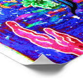 Poster Grotte de la mer - Blacklight (Coin)