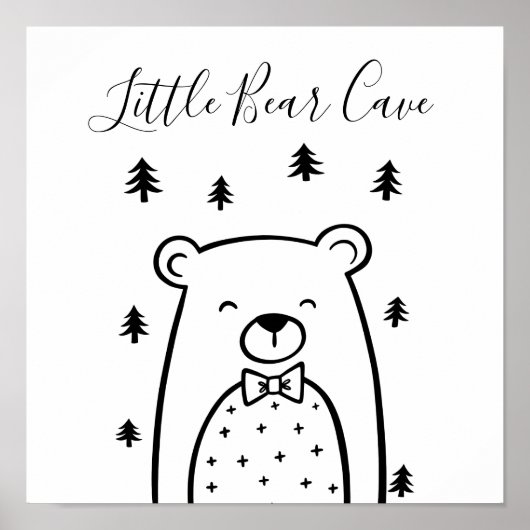 Poster Grotte de Petit Ours (Devant)