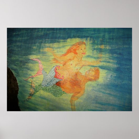 Poster Grotte de sirène amour  (Devant)