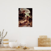 Poster Grotte Des Nymphes De Tempête (Cuisine)
