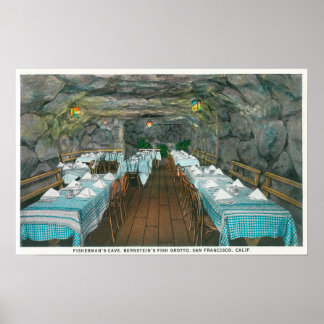Poster Grotte des pêcheurs, Grotte de Brenstein