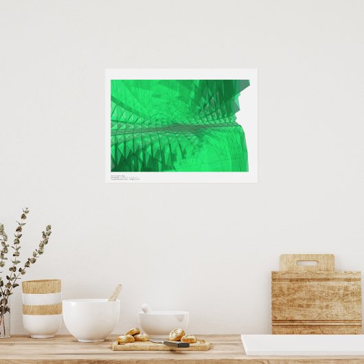 Poster Grotte - Expression programmatique (Cuisine)