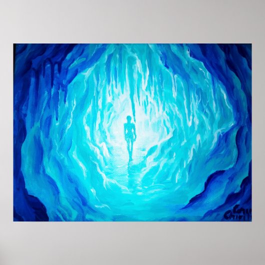 Poster grotte gelée (Devant)