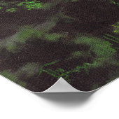 Poster Grotte luminescente : Imprimer (Coin)