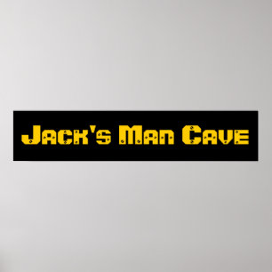 Poster Grotte Man