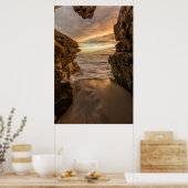 Poster Grotte marine à Windansea Beach (Cuisine)
