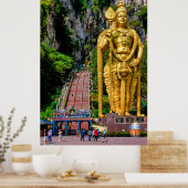 Poster Grottes de Batu (Cuisine)