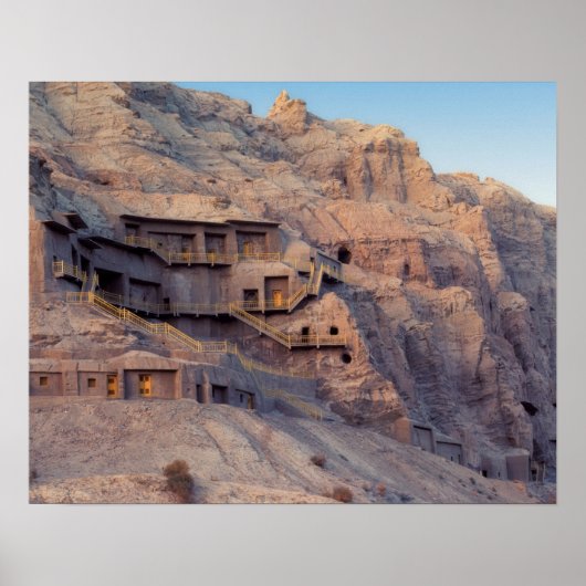 Poster Grottes de Bouddha Kilzil Mille, Kuche, près de (Devant)