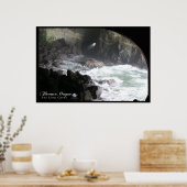 POSTER GROTTES DE LION DE MER (Cuisine)