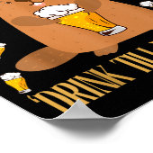 Poster Groundhog Day Drinking Team Drink Until You Believ (Coin)