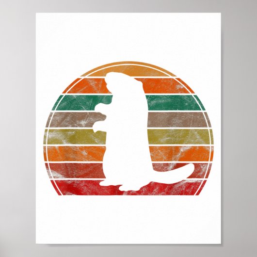 Poster Groundhog Day Shadow Puppet Funny  (Devant)