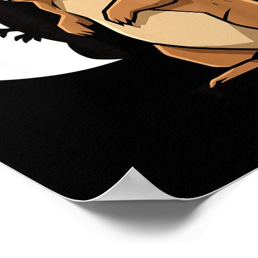 Poster Groundhog Shadow Dinosaur Puppet Happy Groundhog D (Coin)