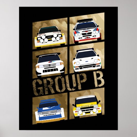 Poster Groupe B (Devant)