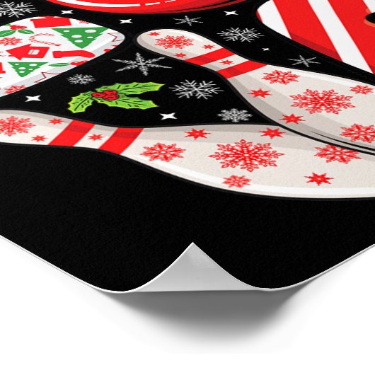 Poster Groupe correspondant xmas Bowling ball et épingles (Coin)