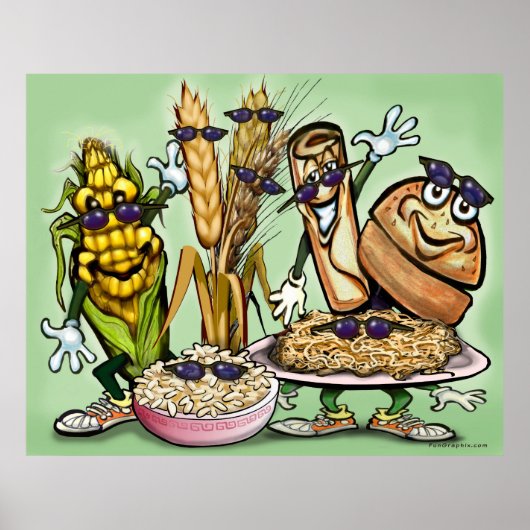Poster Groupe d'alimentation des céréales (Devant)
