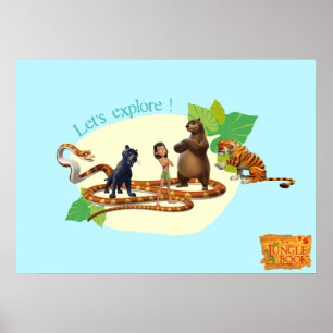 Poster Groupe de livres de la Jungle Shot 4 2