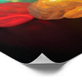 Poster Groupe de petits cerveaux brillants en plusieurs c (Coin)