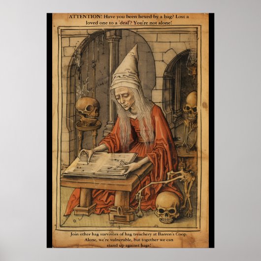 Poster Groupe de support Anti-Hag - BG3 FanArt (Devant)