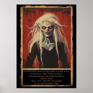 Poster Groupe de support Anti-Hag - BG3 FanArt