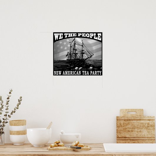 Poster Groupe de thé fiscal (Cuisine)