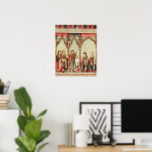 Poster Groupe de Troubadours (Bureau à domicile)