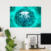 Poster Groupe De Virus H5N1 Avec Vue Glasseuse 2 (Bureau à domicile)