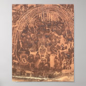 Poster Groupe d'experts sur les pétroglyphes autochtones  (Devant)