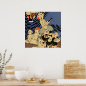 Poster “Groupe d'ukulélé” Couverture de 1927 par J Carlos (Cuisine)