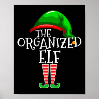 Poster Groupe Elf Organisé Mappage Famille Noël
