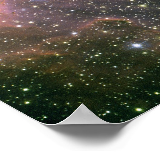 Poster Groupe étoile NGC 346. (Coin)