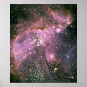 Poster Groupe étoile NGC 346.