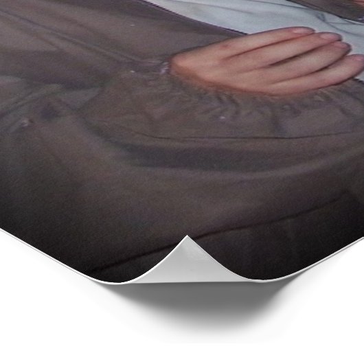 Poster Groupe père Noël avec maman (Coin)