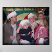 Poster Groupe père Noël avec maman (Devant)