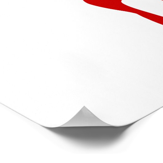 Poster Groupe sanguin B+ Positif #Hôpital d'horreur (Coin)