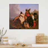 Poster Groupe sioux par Charles Deas 1845 (Cuisine)