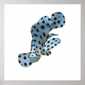 Poster Grouper - Conception abstraite - Découpe d'une pho (Devant)