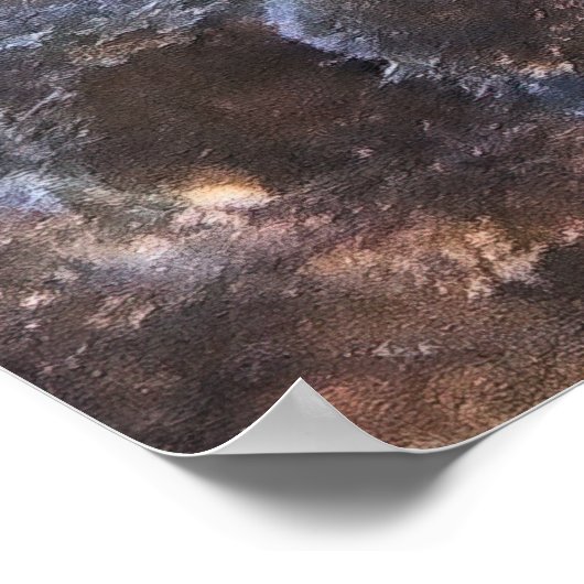 Poster Grouper surpris (Coin)