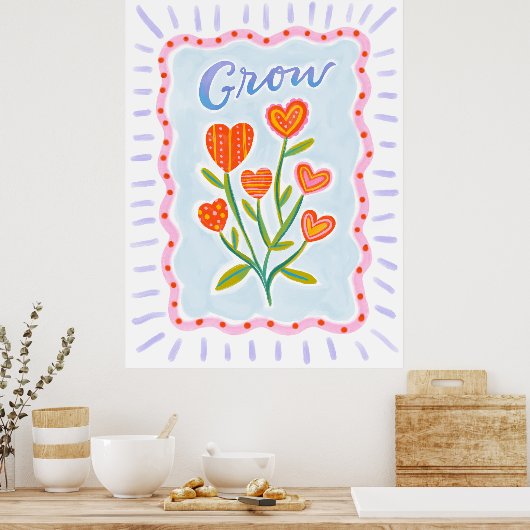 Poster Grow (Cuisine)