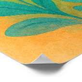 Poster Grow Slow Bloom Bright – Peaceful Panda Garden (Coin)