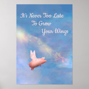 Poster Grow Your Wings