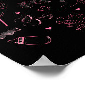 Poster Growing Our Little Valentine Pregnancy Announcemen (Coin)