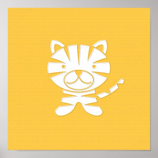 Poster Grr Tiger Imprimer (Devant)