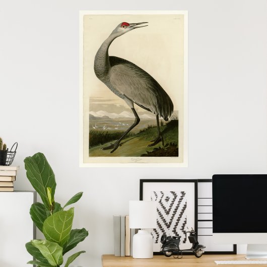 Poster Grue à captage (Bureau à domicile)